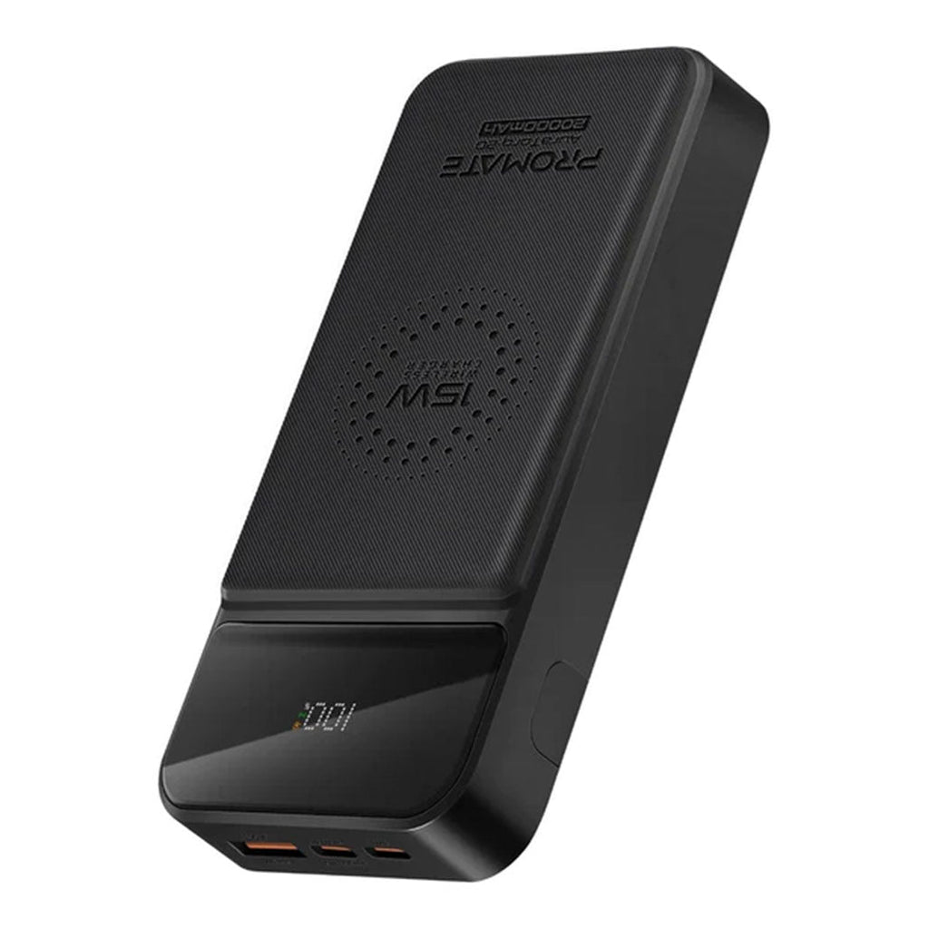AuraTorq-20, Ultra Slim 15W Wireless Charging Power Bank with 20Watt PD & QC3.0