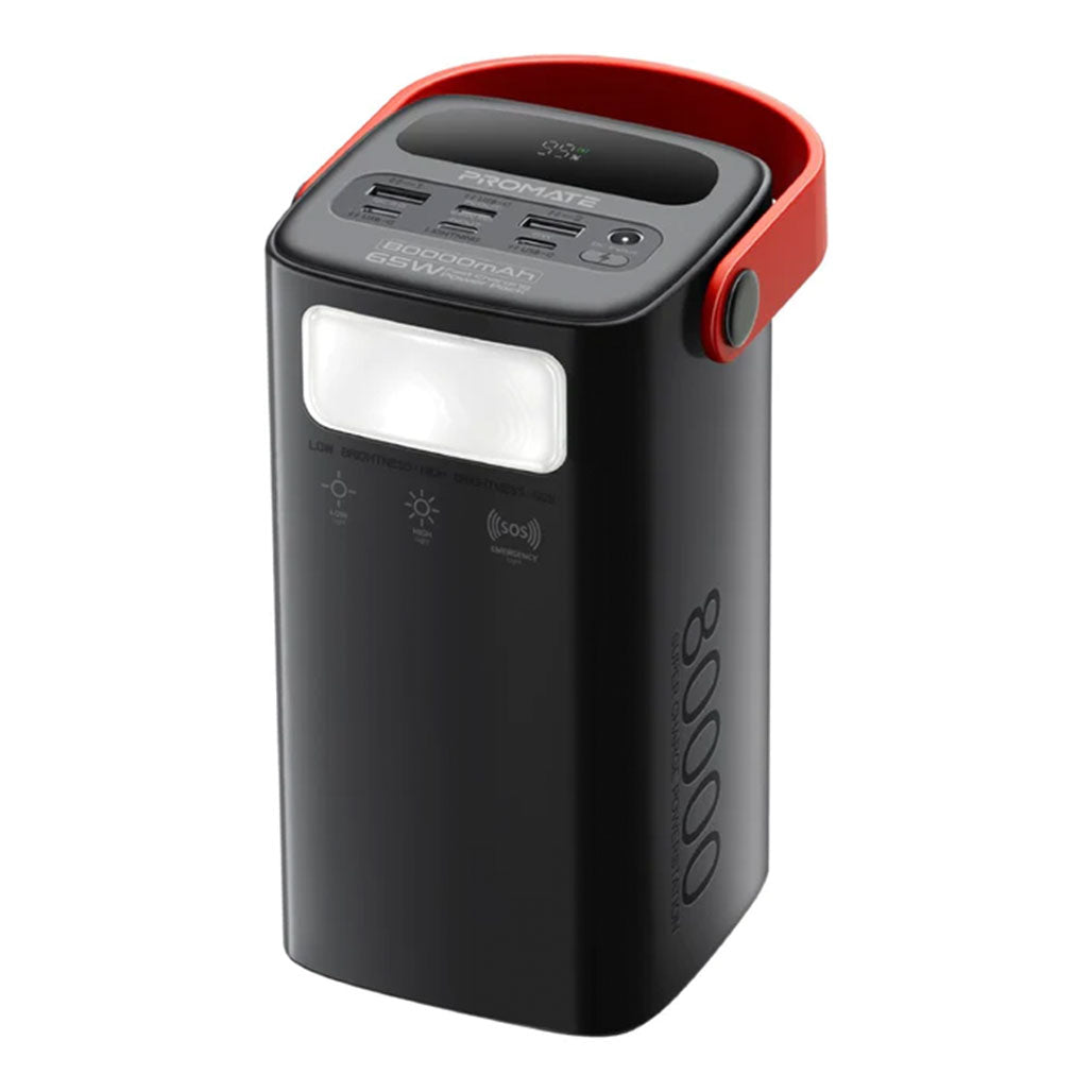 PowerMine-80, 80000mAh High-Capacity 65W Fast-Charging Power Pack
