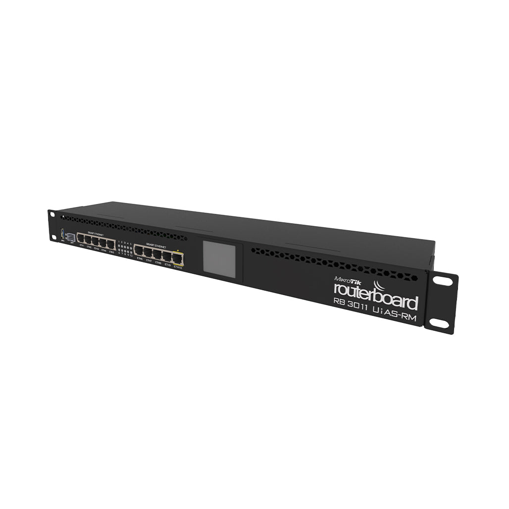 Mikrotik RB3011UiAS-RM 1U Rackmount Router