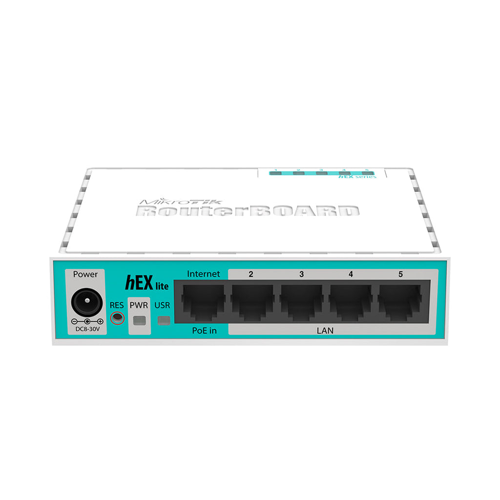 Mikrotik hEX Lite - 5x Ethernet 850MHz 64MB Ram Router