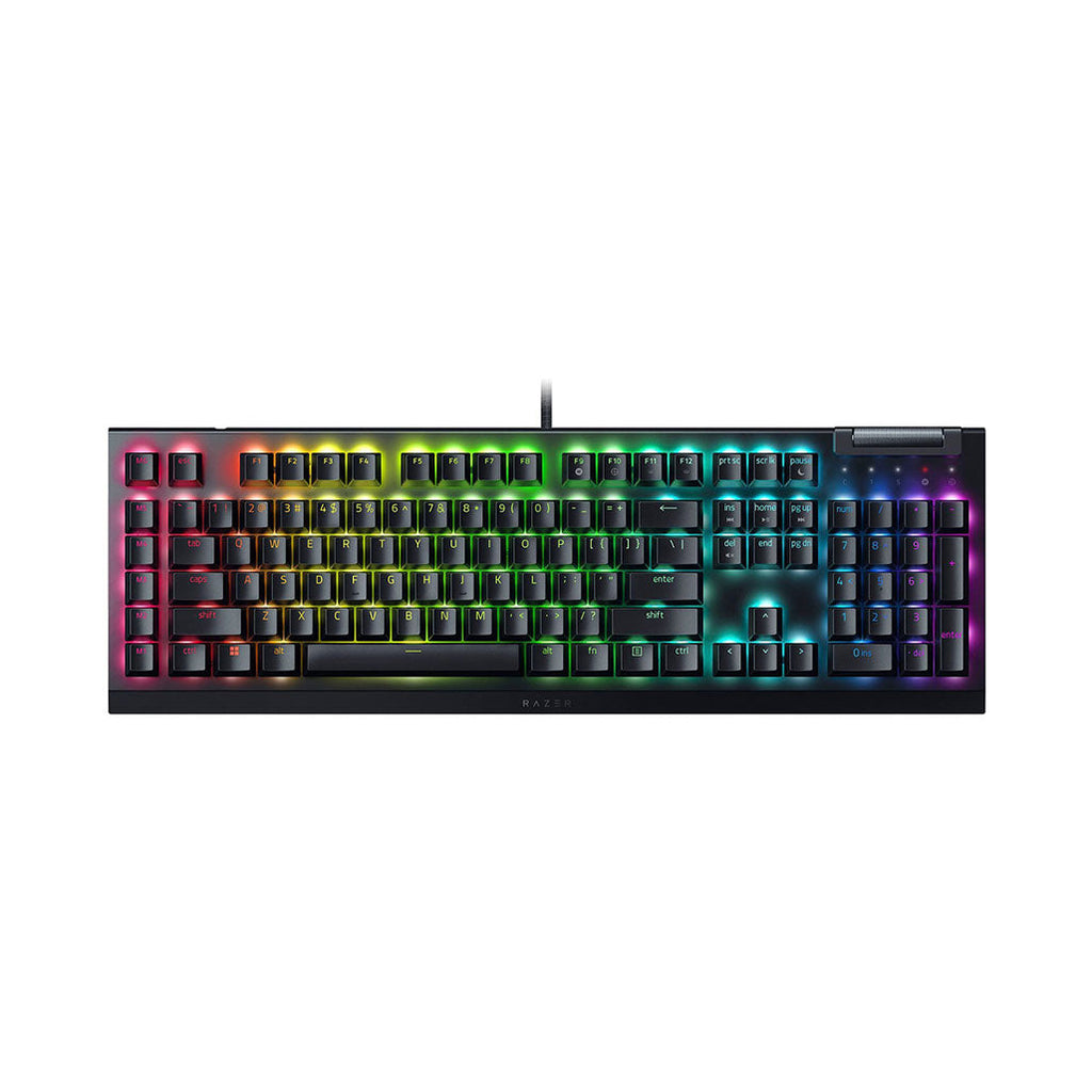 Razer BlackWidow V4 X - Wired Gaming Keyboard - Green Switch