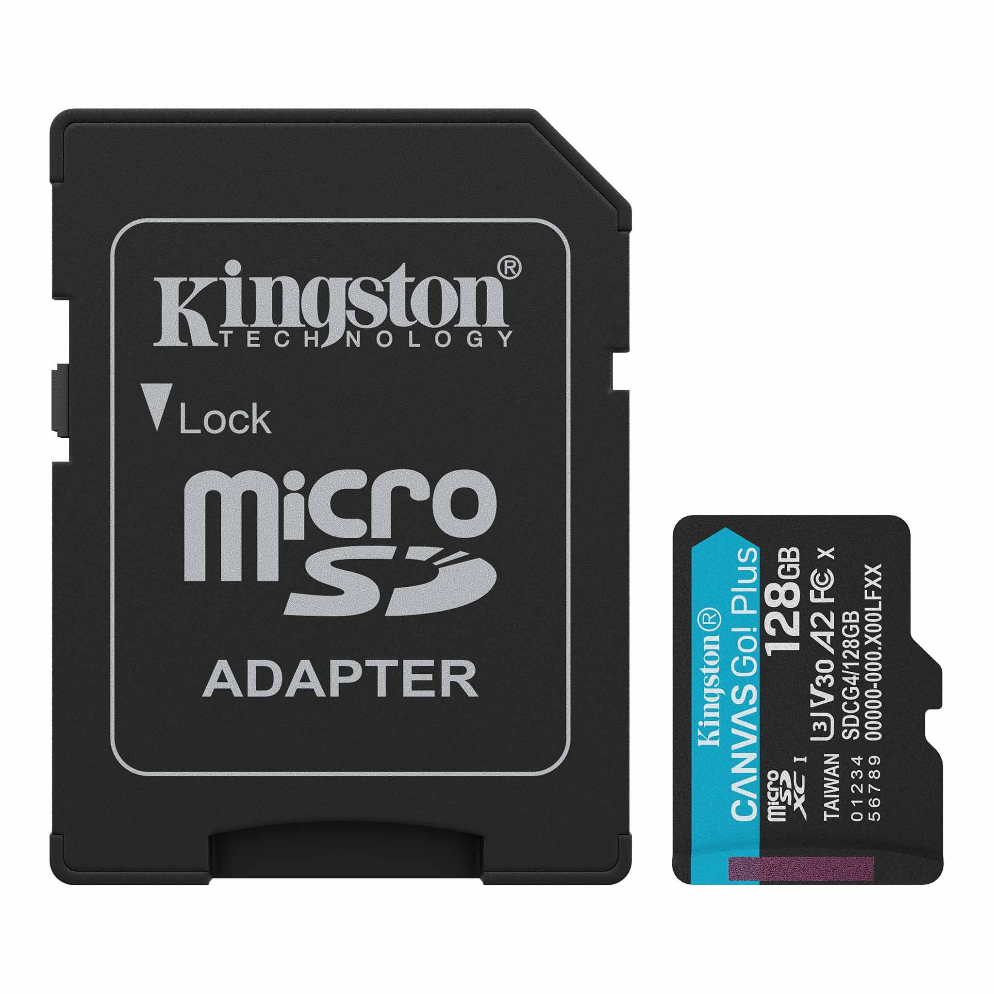 Kingston Canvas Go! Plus microSD memory card 64 GB