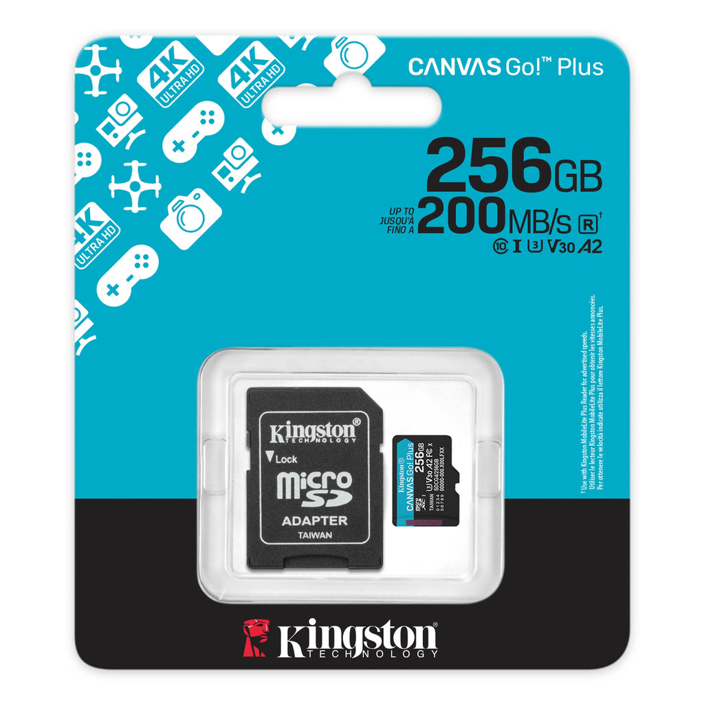 Kingston Canvas Go! Plus microSD memory card 64 GB