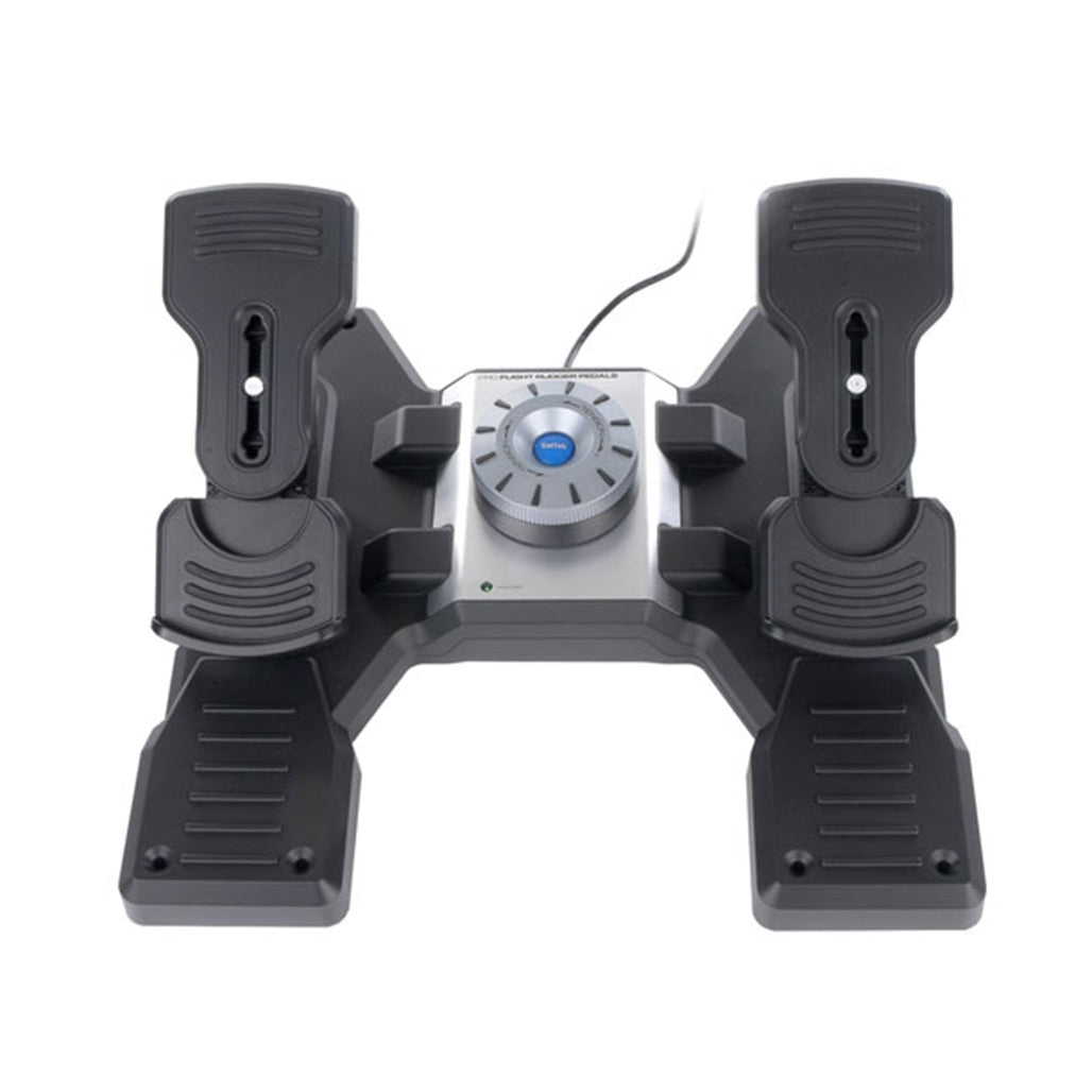 aitek Rudder Pedals - Flight Pedals with Toe Brakes