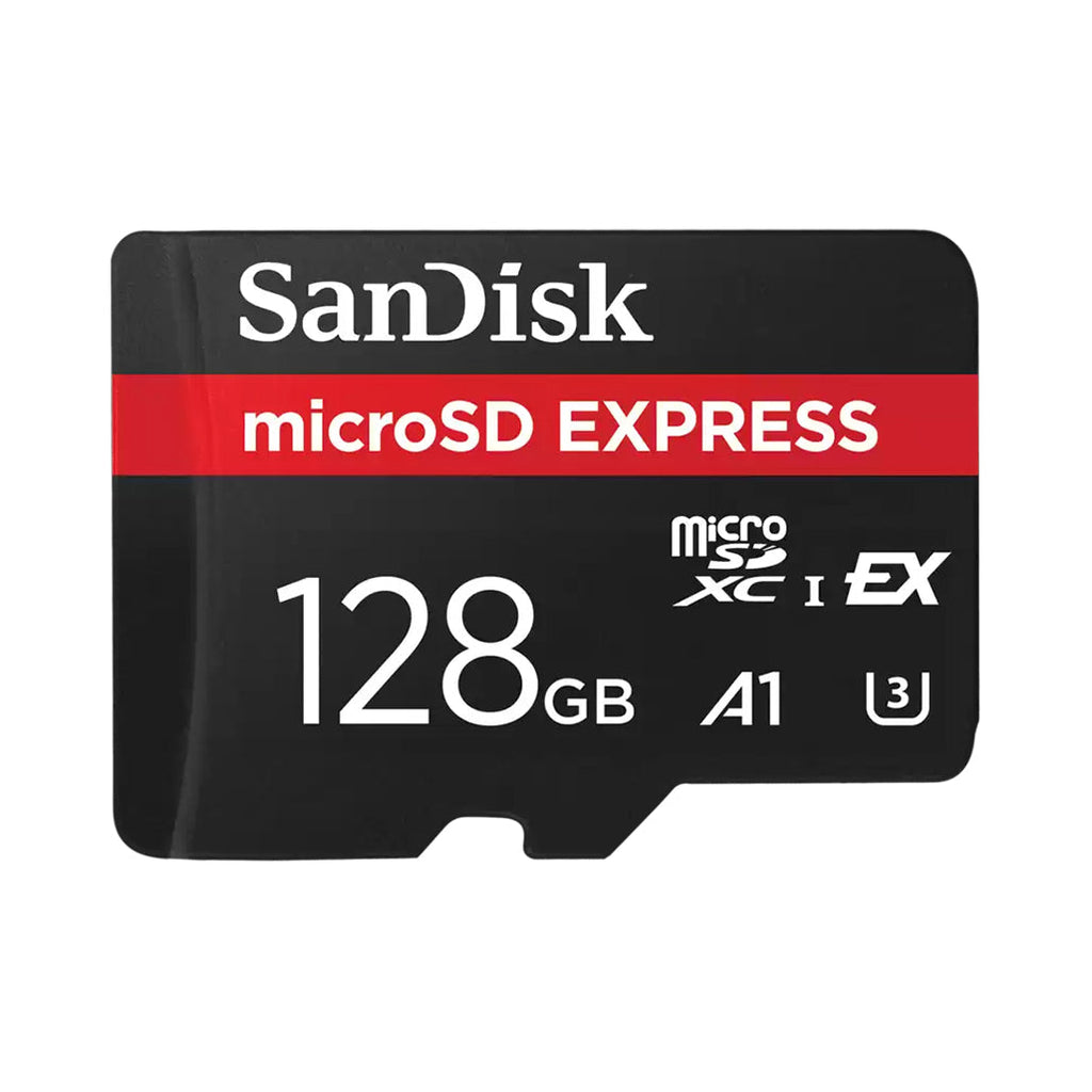 SanDisk microSD Express Card - 128GB - Up To 880MB/s Read Speed and 480MB/s Write