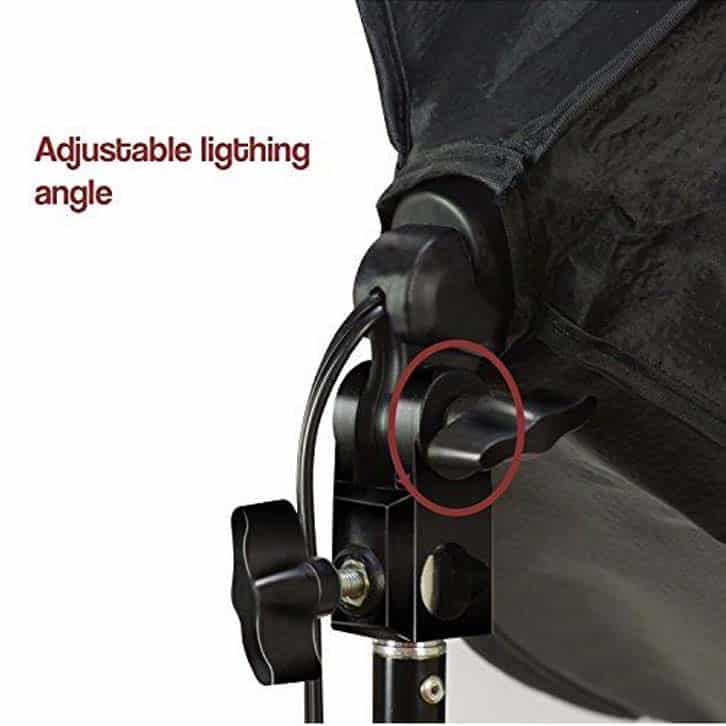 oftbox 150W LED Studio Softbox Light Kit