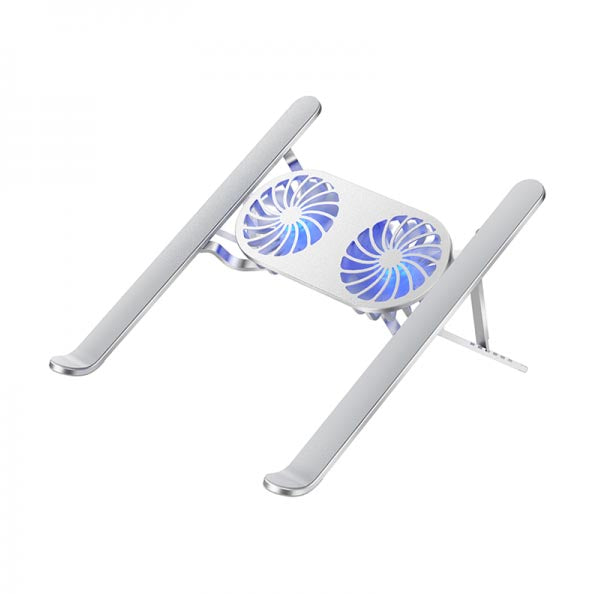 WIWU S400 Pro Laptop Stand With Fan - Grey