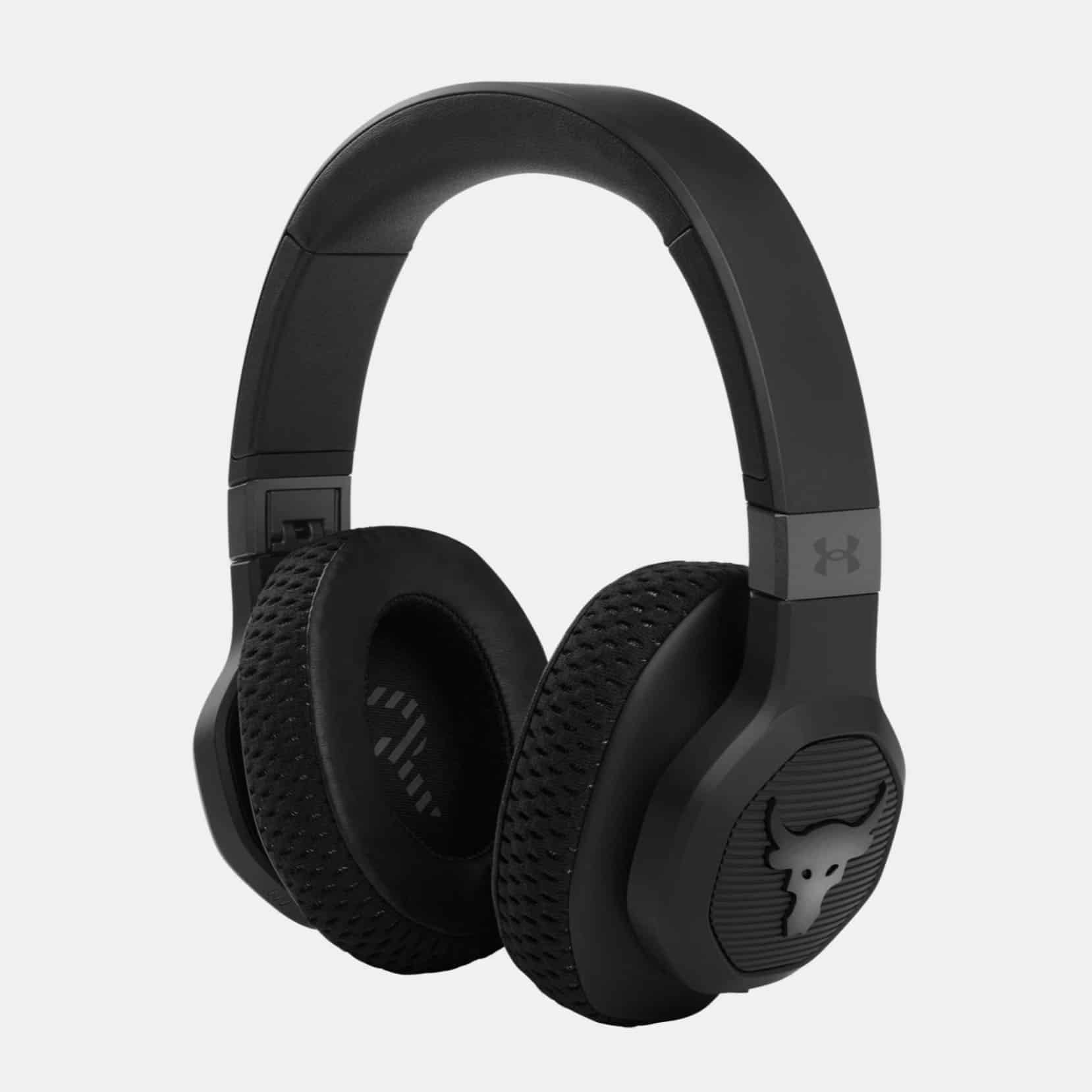 JBL Under Armour Project Rock Wireless Over-the-Ear Headphones Black