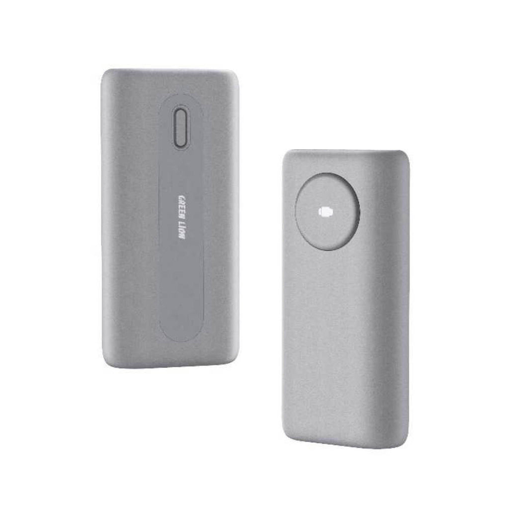 Green Lion 2 in 1 Power Bank 10000mAh with Wireless Watch Charger 2.5W