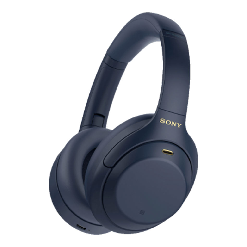 ony Wireless Noise-Canceling Over-Ear Headphones, Silver
