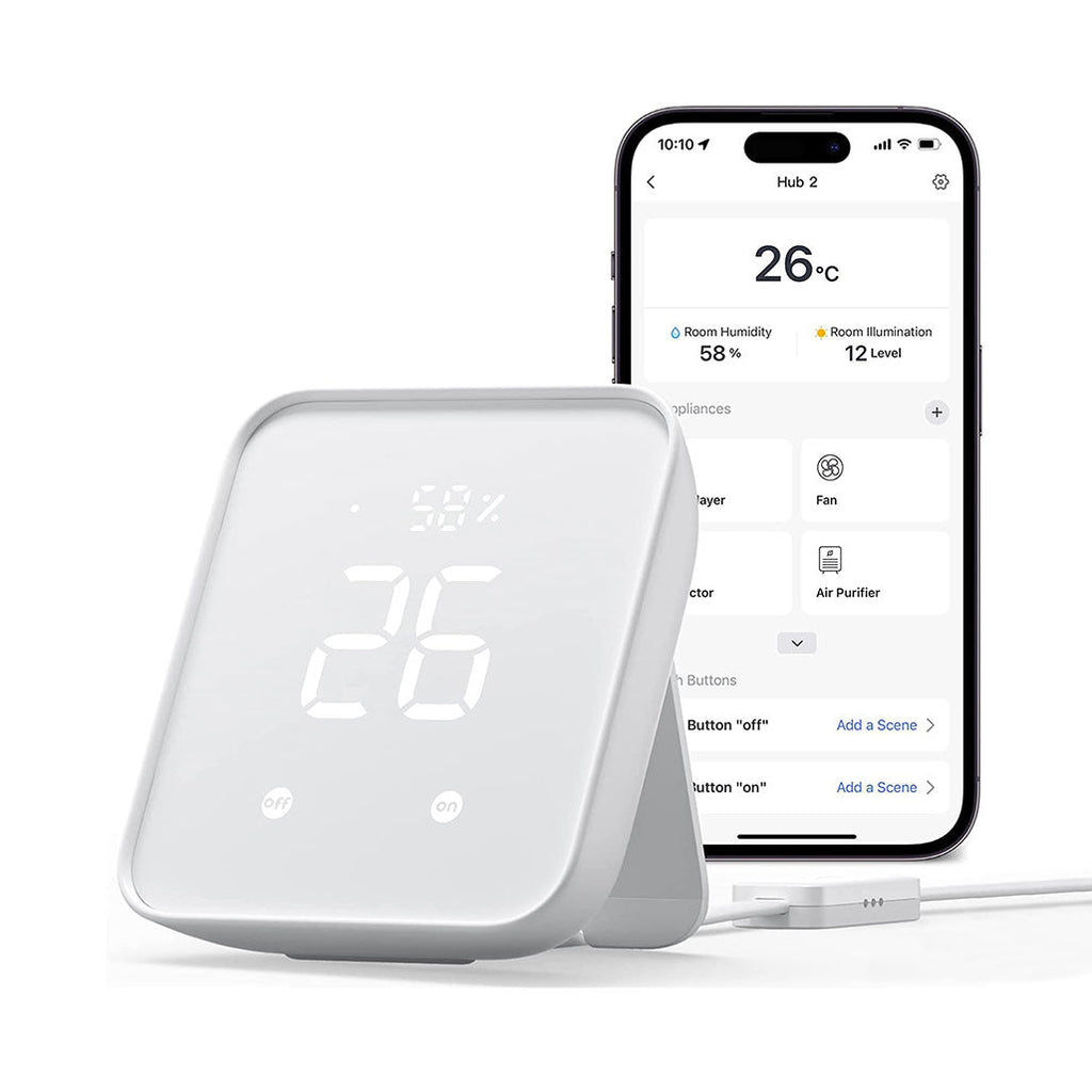 SwitchBot 4 in 1 Hub Gen 2 | Smart Hygrometer