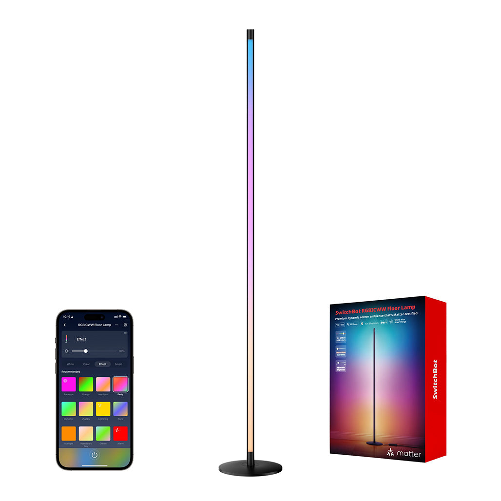witchBot SwitchBot RGBICWW Floor Lamp
