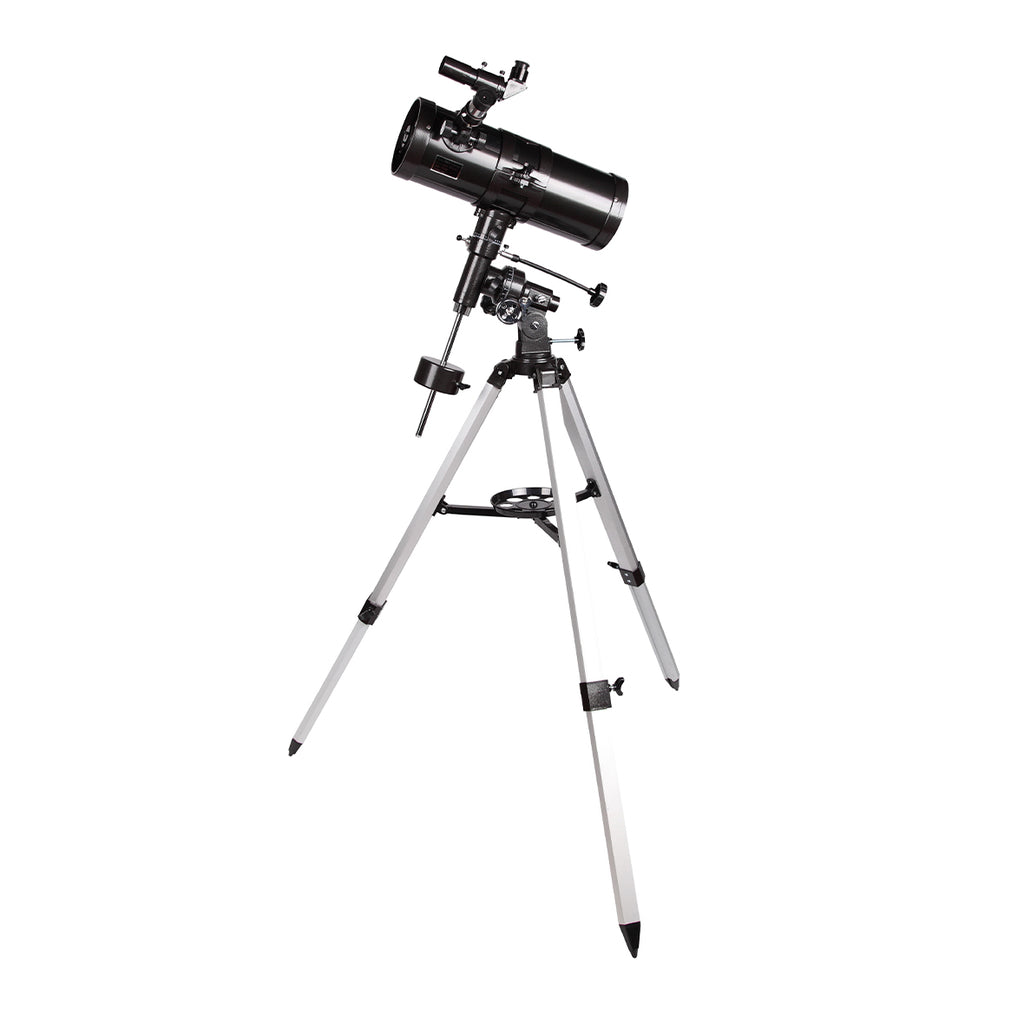 Conqueror Equatorial Newtonian Reflector Telescope 1000mm Focal Length Heavy Duty Aluminum Tripod - AT6476