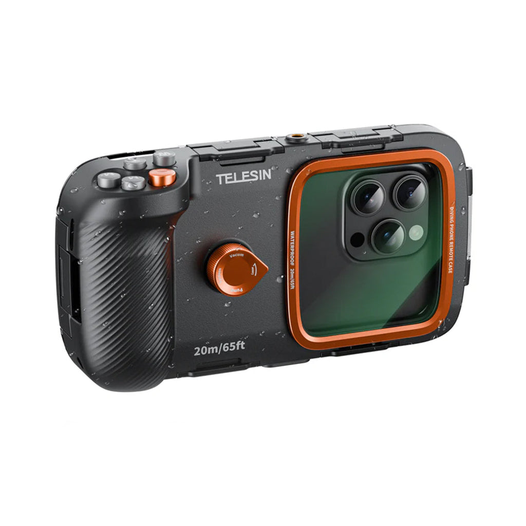 TELESIN Waterproof Underwater Diving Phone Case