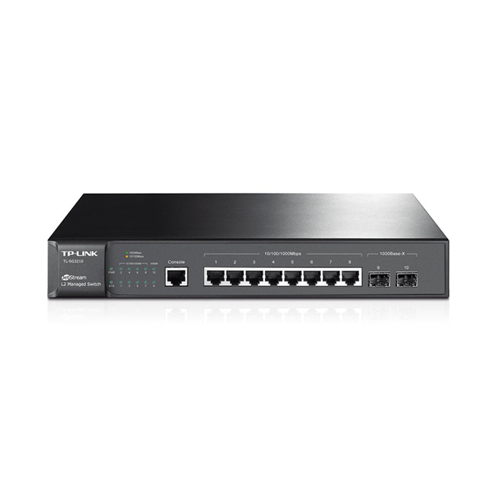 TP-Link TL-SG3210 JetStream 8-Port Gigabit L2 Managed Switch
