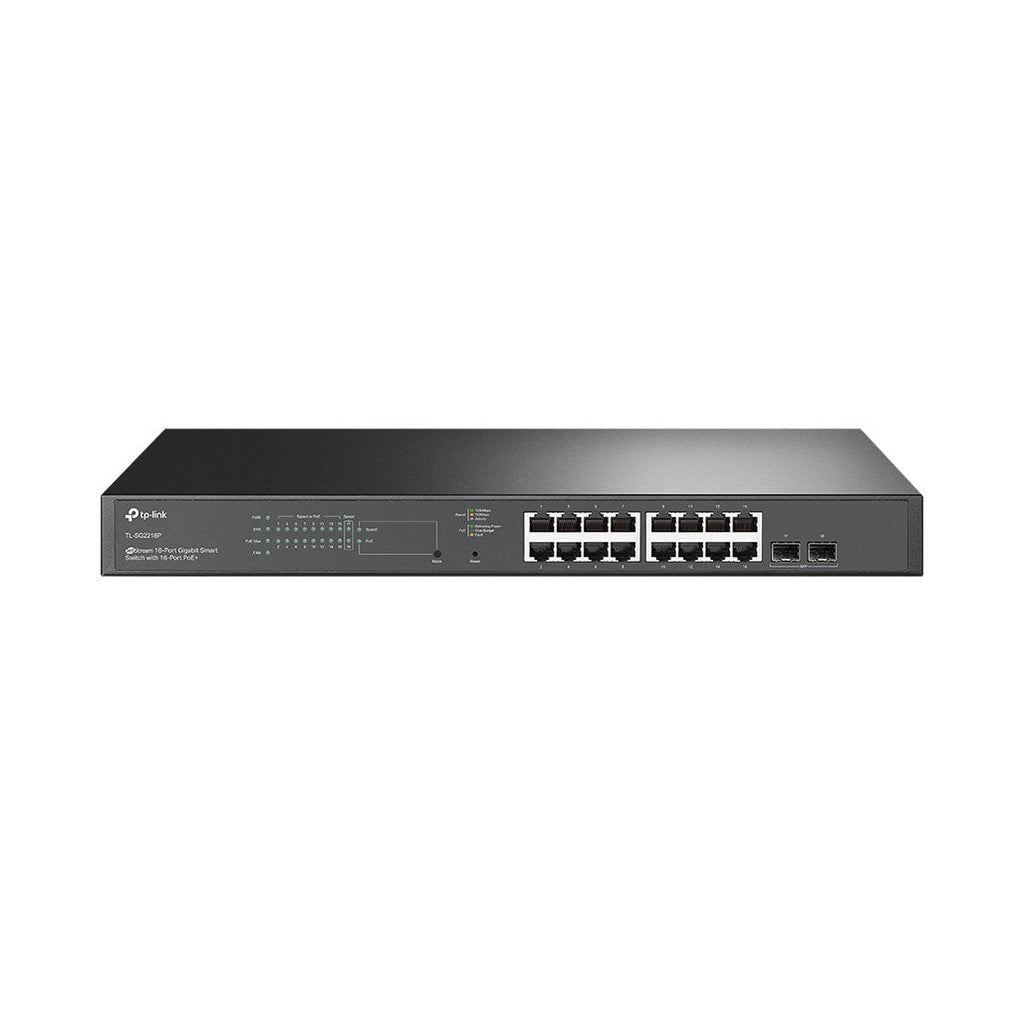 TP-Link TL-SG2218P JetStream 18-Port Switch with 16 PoE+ Ports