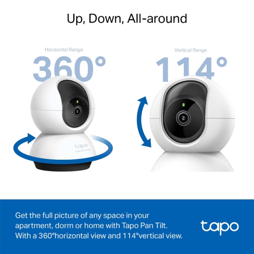 TP-Link Tapo C220 Pan/Tilt AI Home Security Wi-Fi Camera Tapo C220