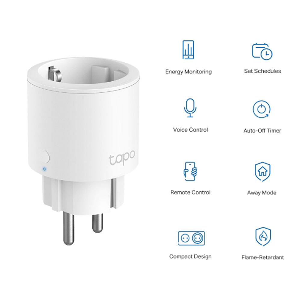 TP-Link Tapo P115 Mini Smart Wi-Fi Socket, Energy Monitoring
