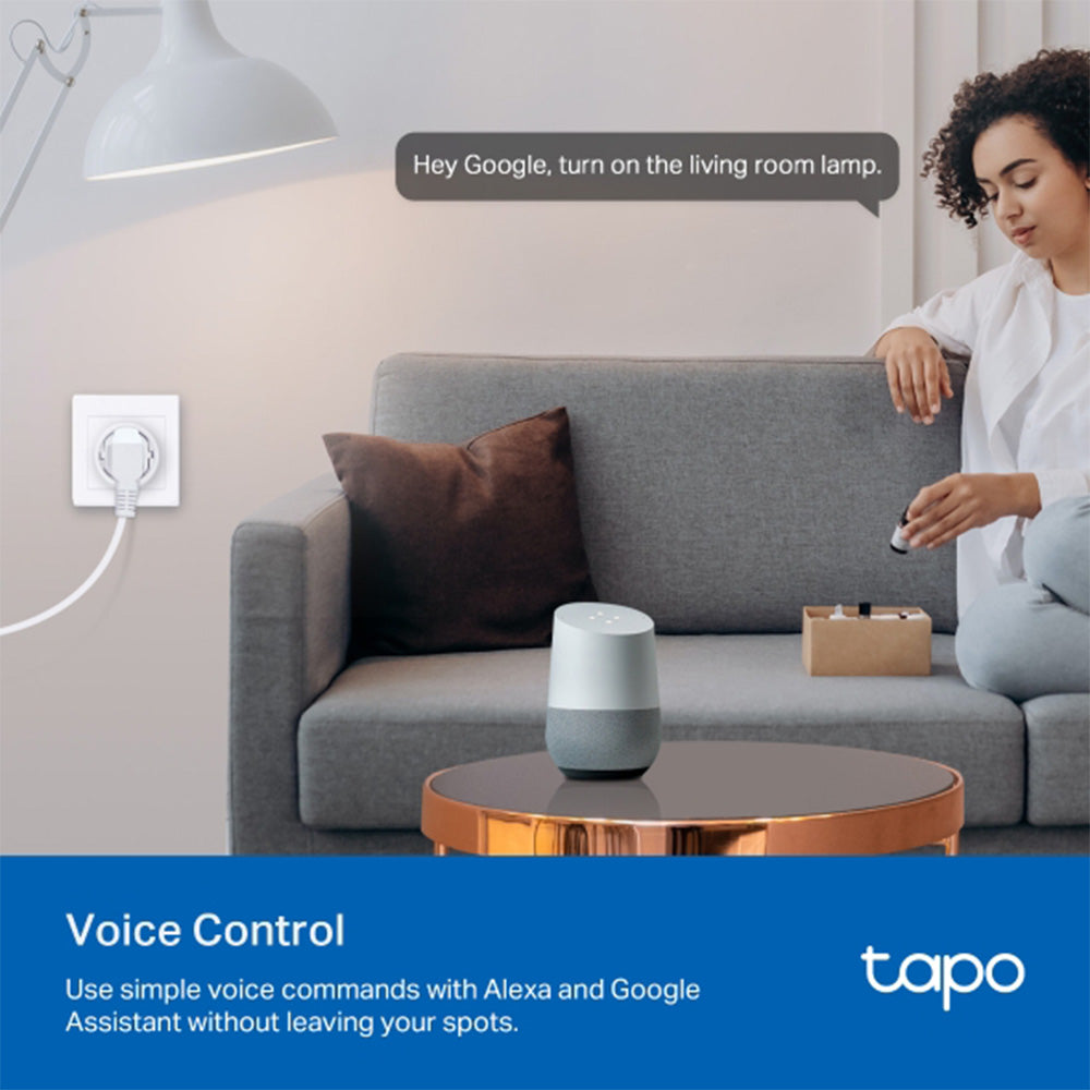 TP-Link Tapo P115 Mini Smart Wi-Fi Socket, Energy Monitoring