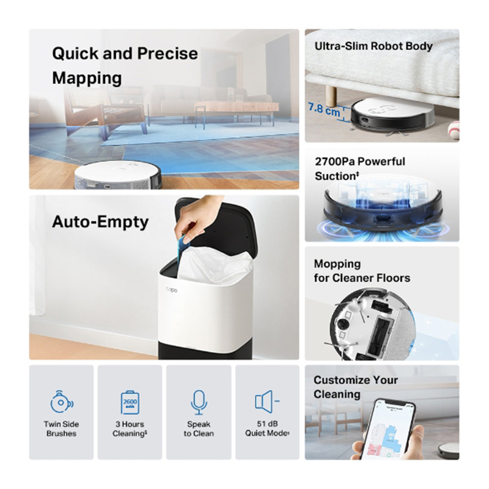 TP-Link Tapo RV20 Mop Plus