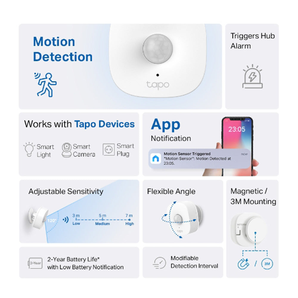 TP-Link Tapo Smart Motion Sensor Tapo T100