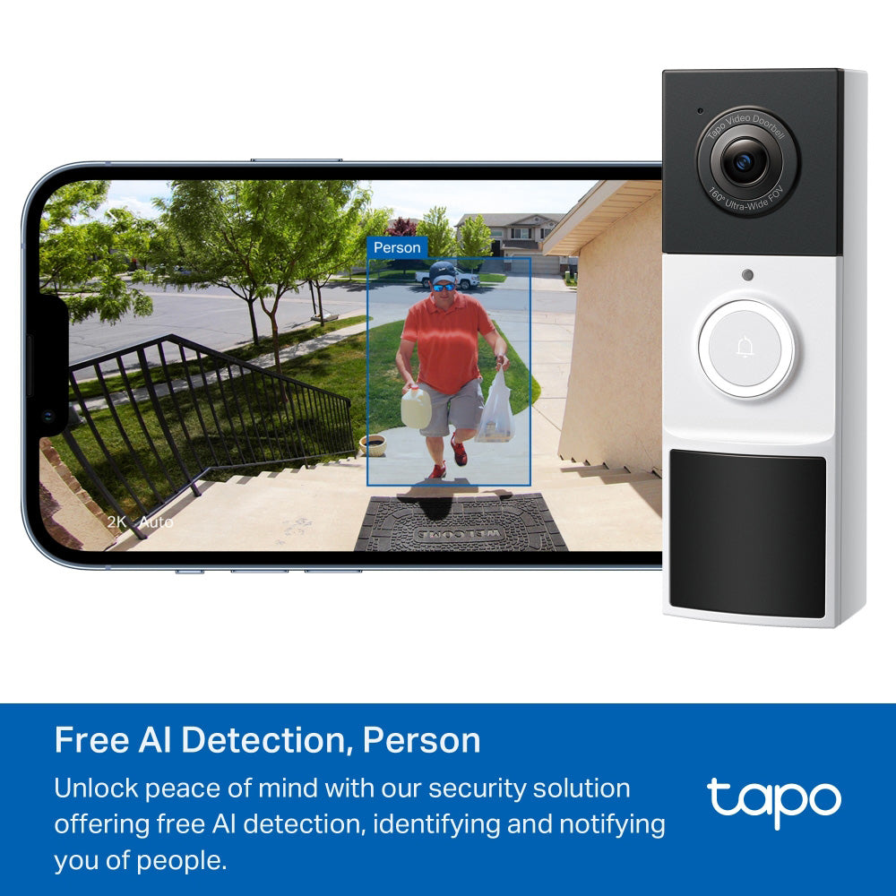TP-Link Tapo Video Doorbell Camera Tapo D210