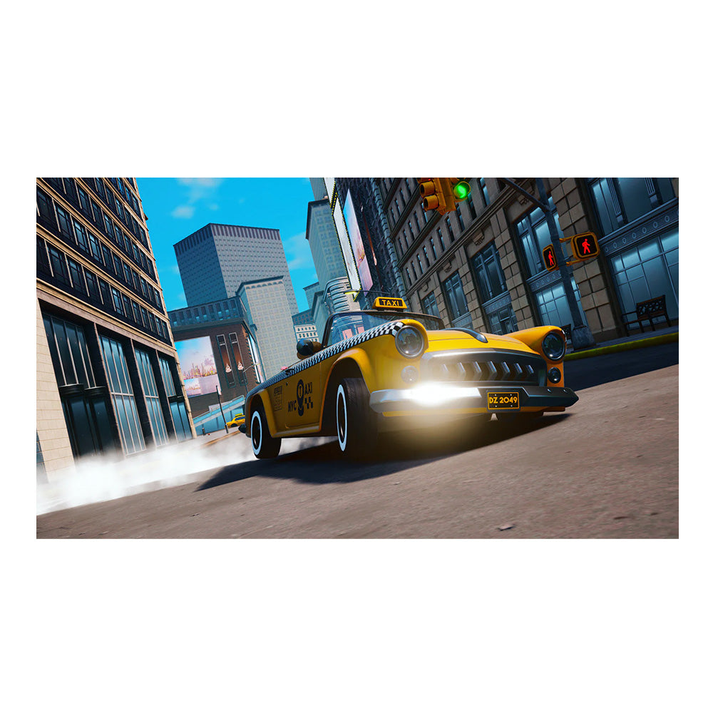 Nintendo Taxi Chaos Racing Wheel Bundle