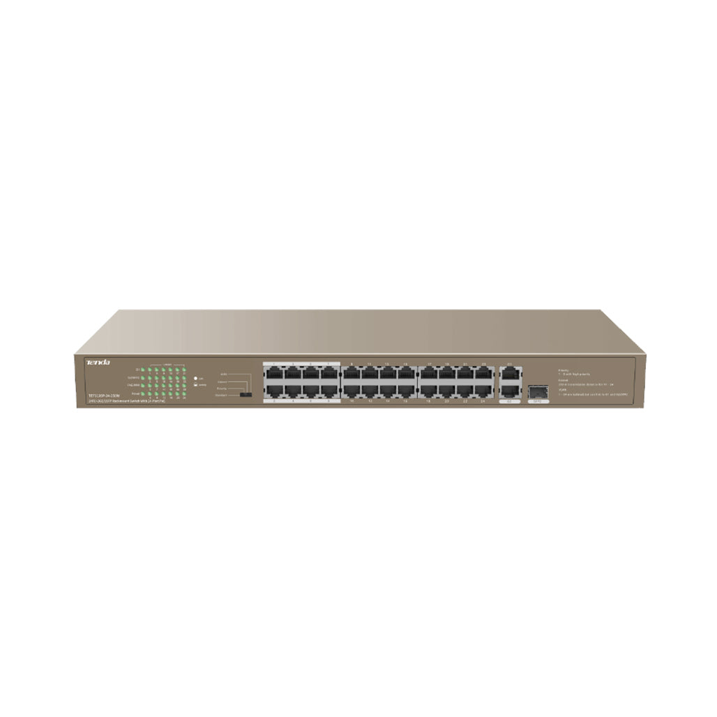 Tenda TEF1126P-24-250W 28-Port PoE Switch