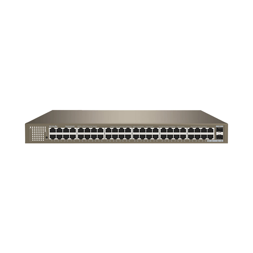 Tenda TEG1050F 48-Port Gigabit Unmanaged Switch + 2 SFP Slots