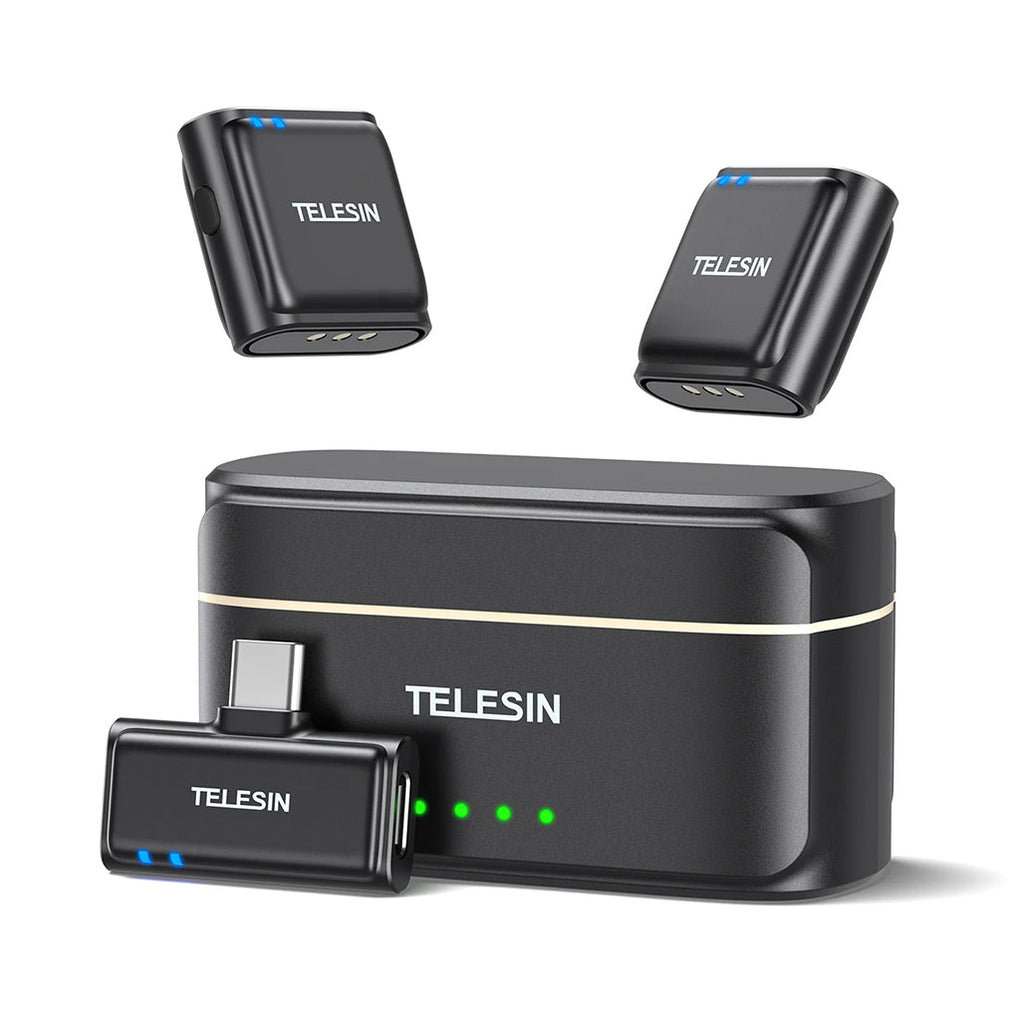 TELESIN Wireless Lavalier Microphone