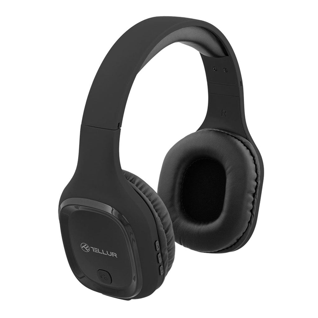Tellur Pulse Black - Bluetooth Over-Ear Headphones