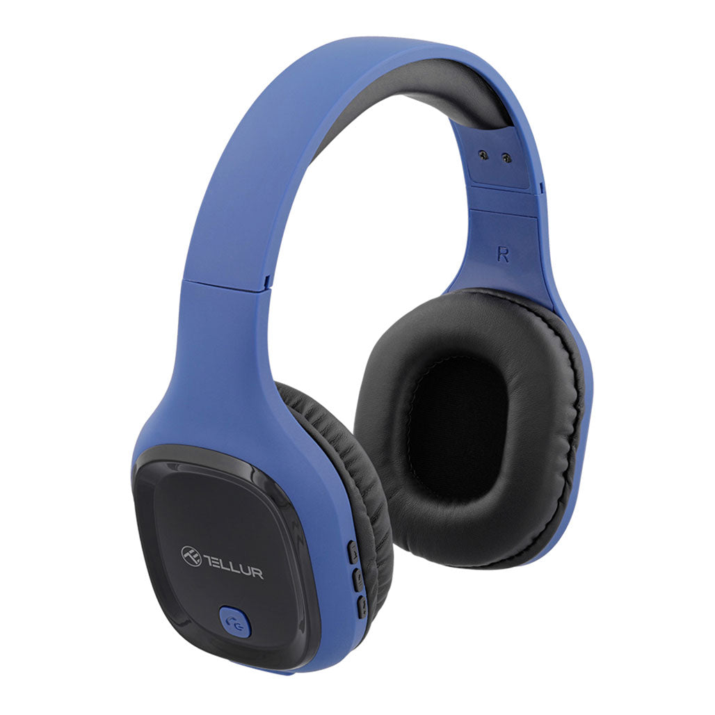 Tellur Pulse Black - Bluetooth Over-Ear Headphones
