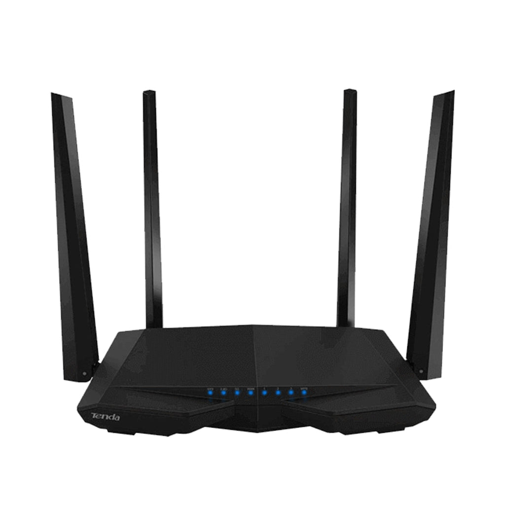 Tenda AC6 AC1200 Dual-Band WiFi Router (4Ã External Antennas)