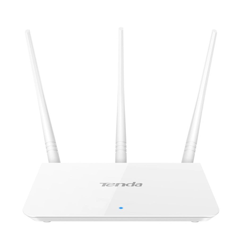 Tenda F3 N300 2.4GHz Wireless Router (300 Mbps, 3Ã5 dBi Antennas)