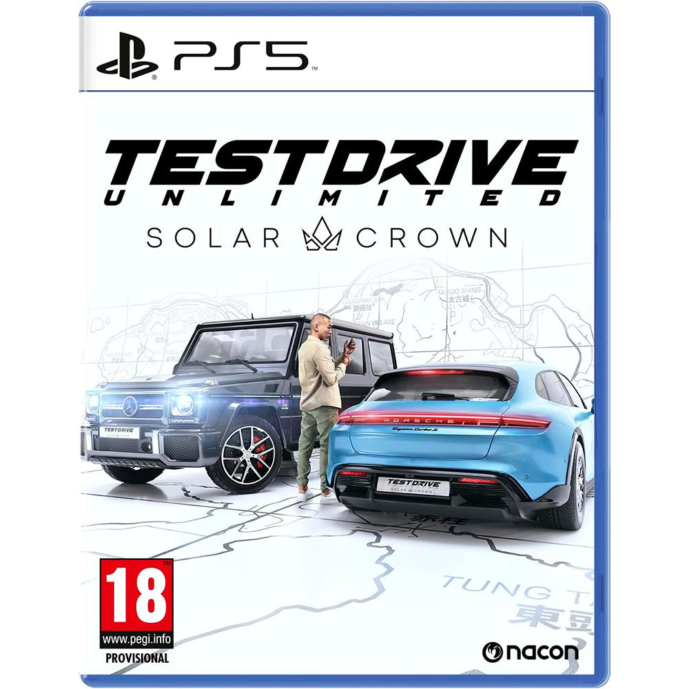 Test Drive Unlimited Solar Crown CD For PS5