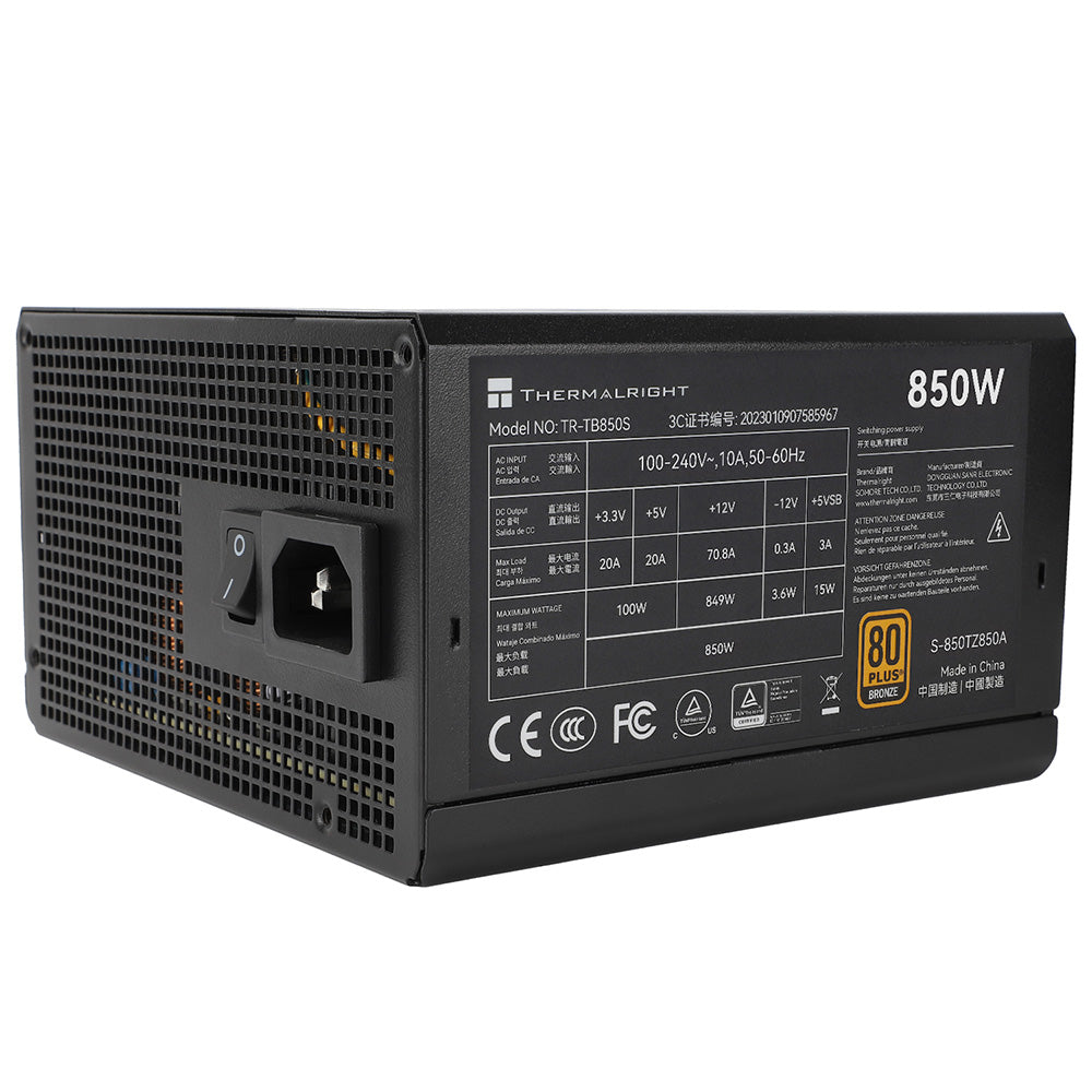 Thermalright TR-TB850S 850Watt 80+ Bronze Fully Modular PSU