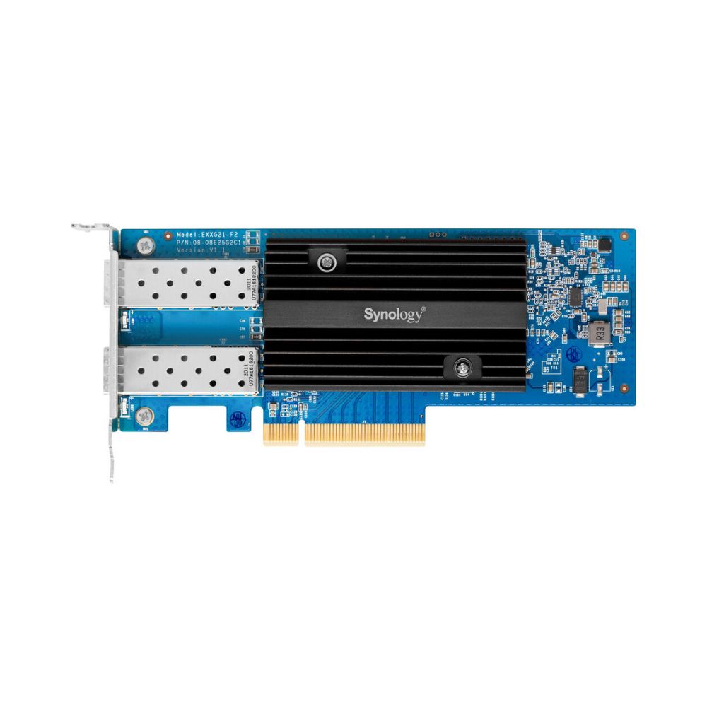 ynology E10G21-F2 Dual Port 10G SFP+ PCIe 3.0 Ethernet Adapter