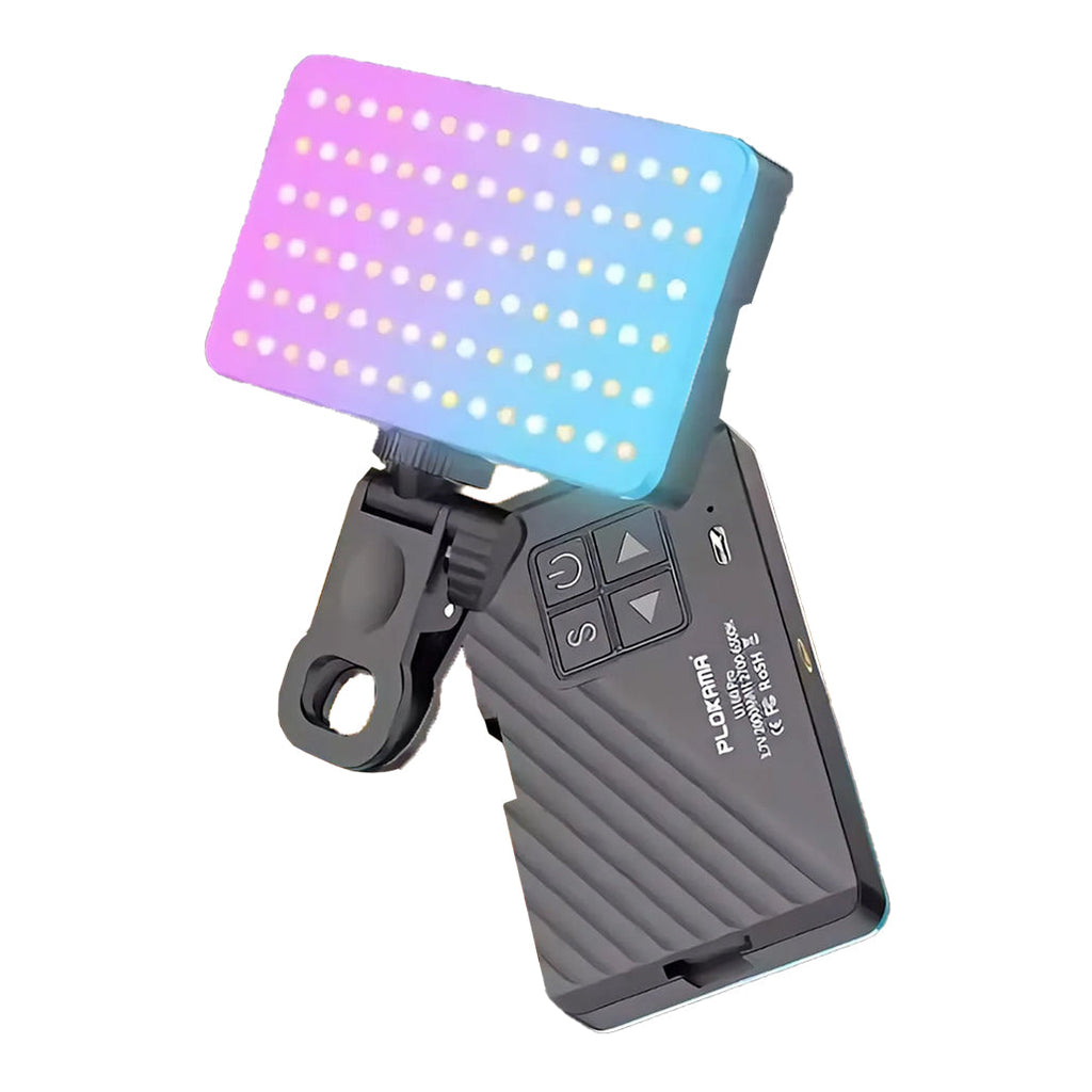 Plokama U160 Pro RGB Portable LED Flashlight