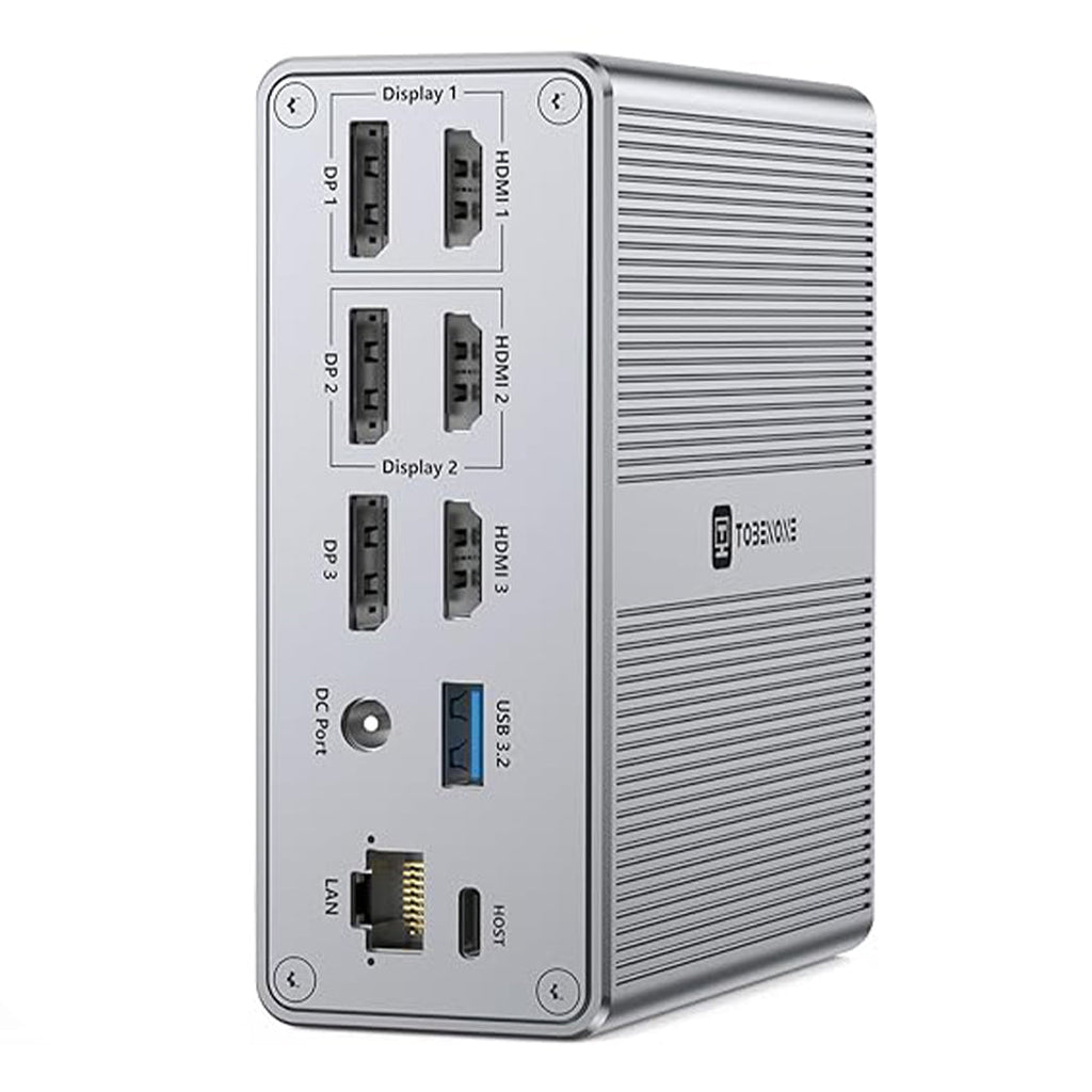 TobenONE DisplayLink Docking Station Triple Monitor