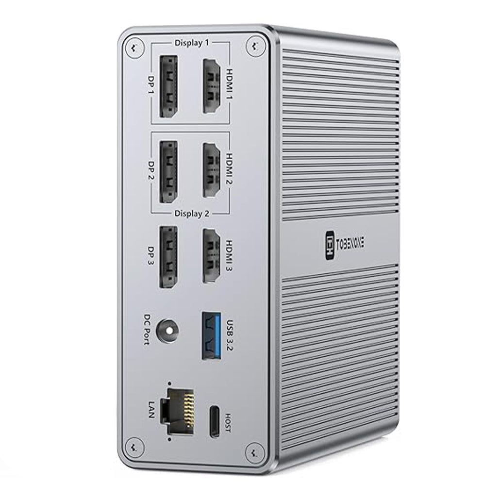 TobenONE DisplayLink Docking Station Triple Monitor
