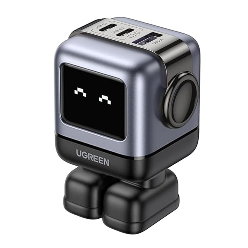 UGREEN Uno 65W GaN USB-C Charger Robot Design 3-Port