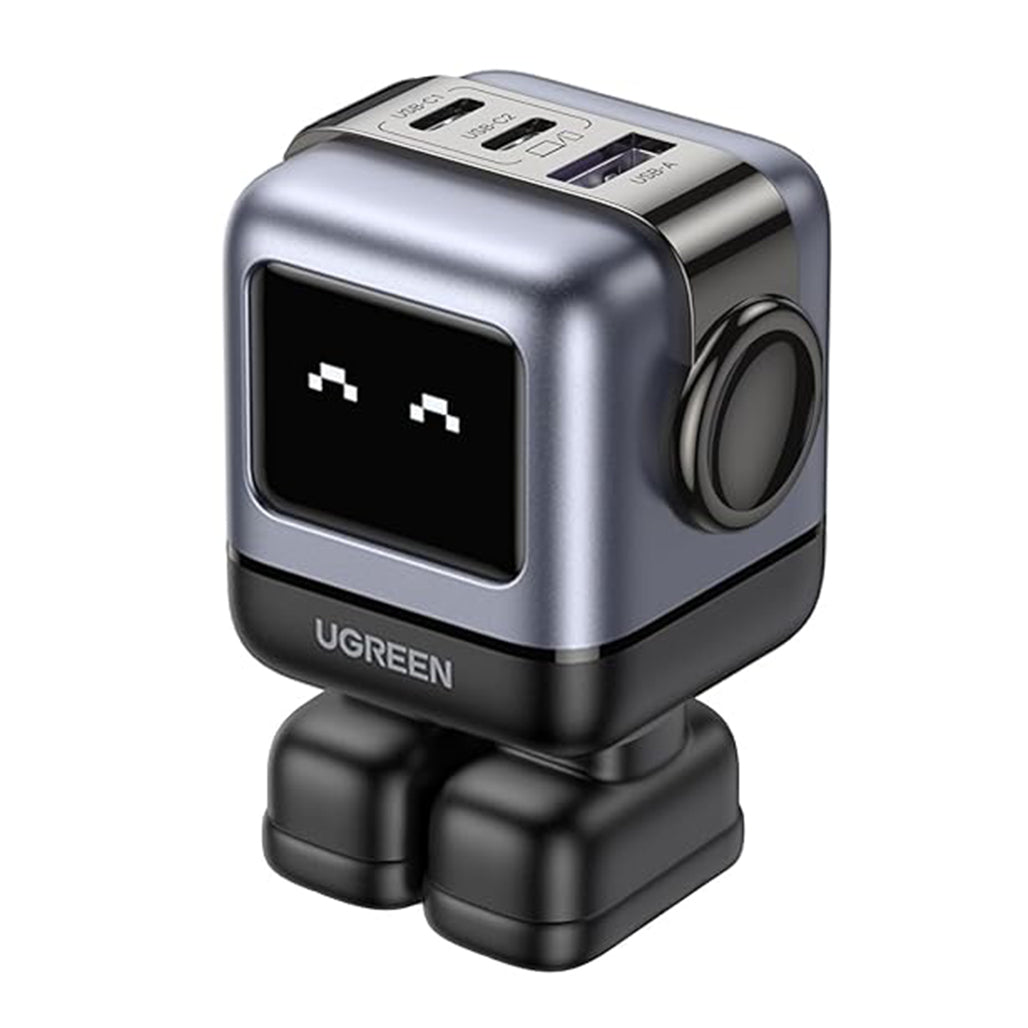 UGREEN Uno 65W GaN USB-C Charger Robot Design 3-Port