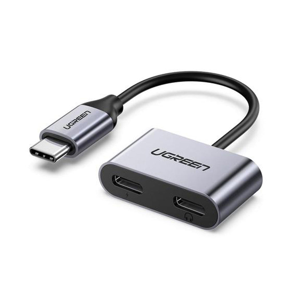 UGreen 2-In-1 USB-C To Headphone & Charger Adapter | 60165
