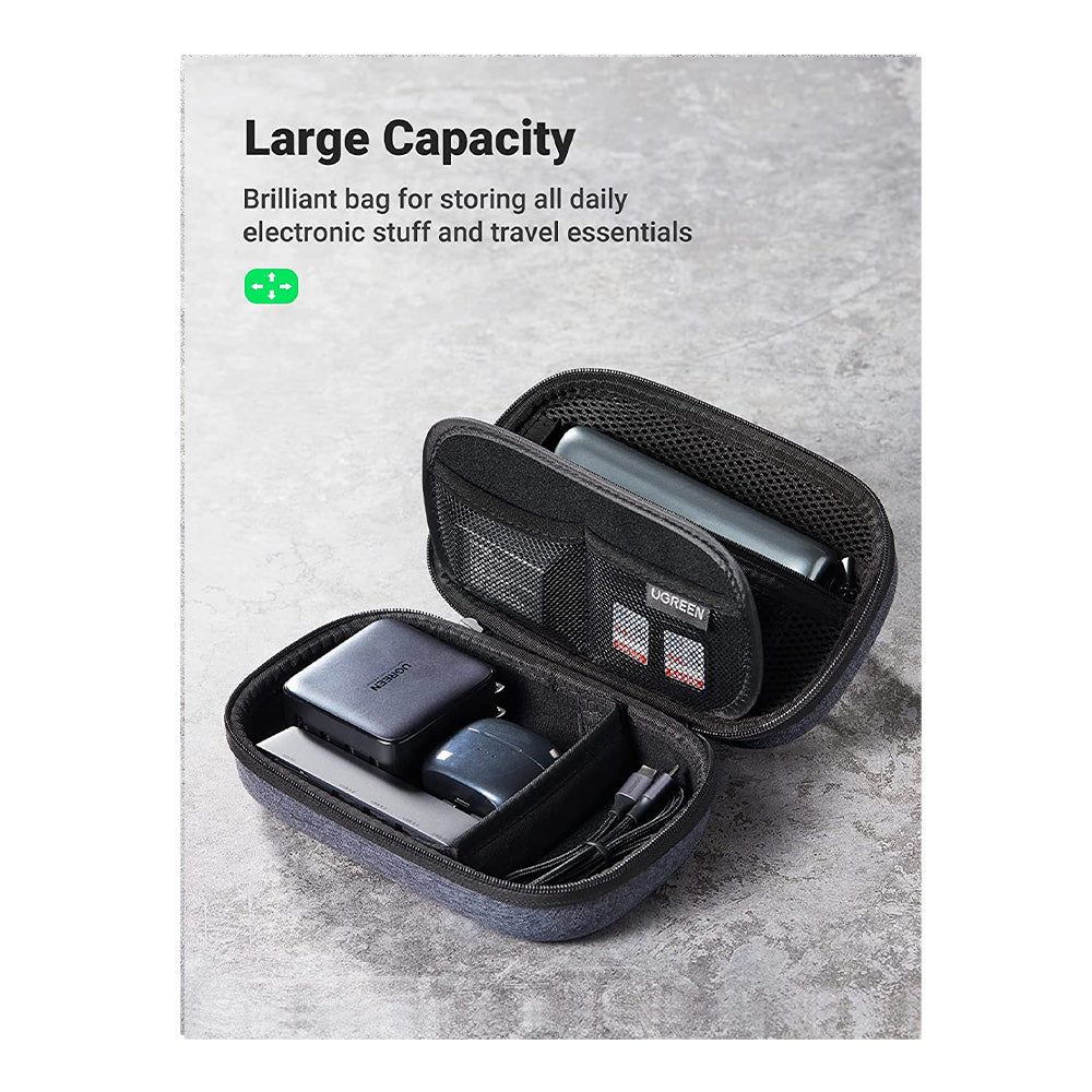 UGREEN Decent Travel Organizer, for Hdd, power bank, cables, Adapter - LP152 50903