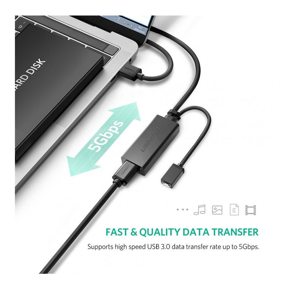 UGREEN Active USB Cable Extension Male to Female with built in Booster 3.0 10M