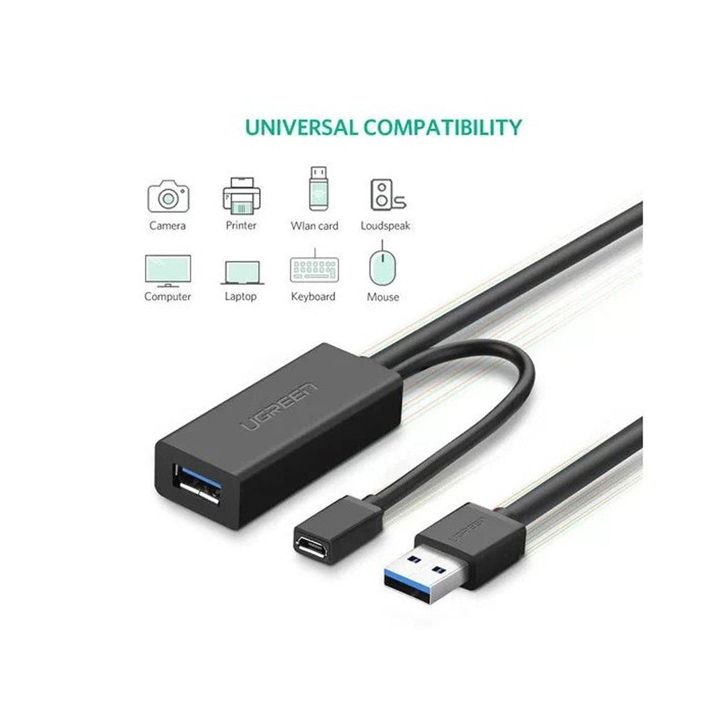 UGREEN Active USB Cable Extension Male to Female with built in Booster 3.0 10M
