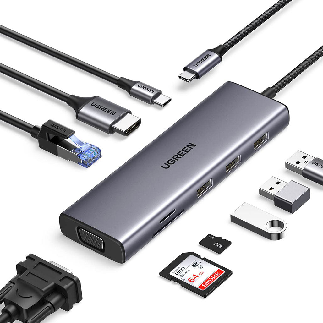 UGreen 9-IN-1 USB-C Docking Station Hub