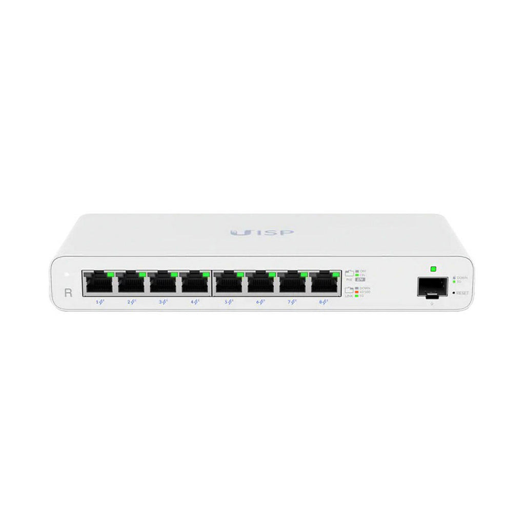 Ubiquity UISP-R Eight-Port Gigabit PoE Router