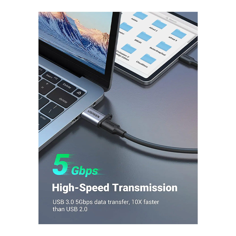 UGREEN USB-C Female To USB 3.0 Male Adapter