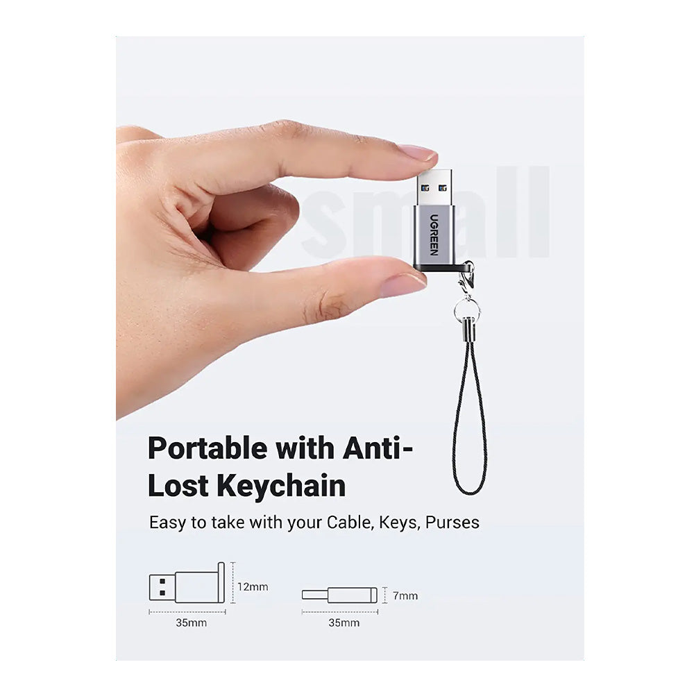 UGREEN USB-C Female To USB 3.0 Male Adapter